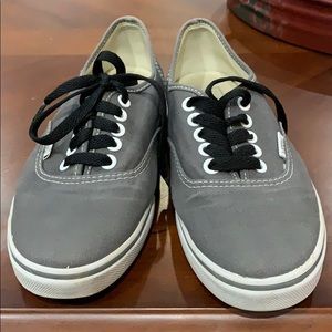 Grey vans sneakers